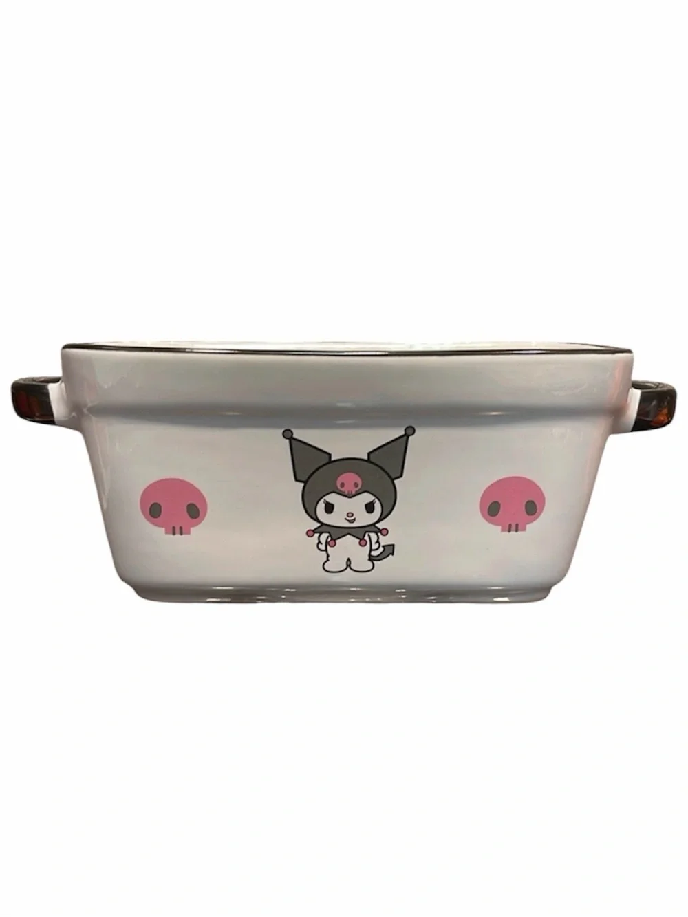 Kuromi Bread Loaf Baking Dish Hello Kitty and Friends Skulls Ceramic Bake Pan